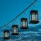 Outdoor Solar Candle Lanterns, Waterproof Hanging LED Lights for Yard and Pathway Decor
